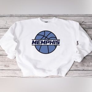 Memphis Grizzlies Basketball Crewneck